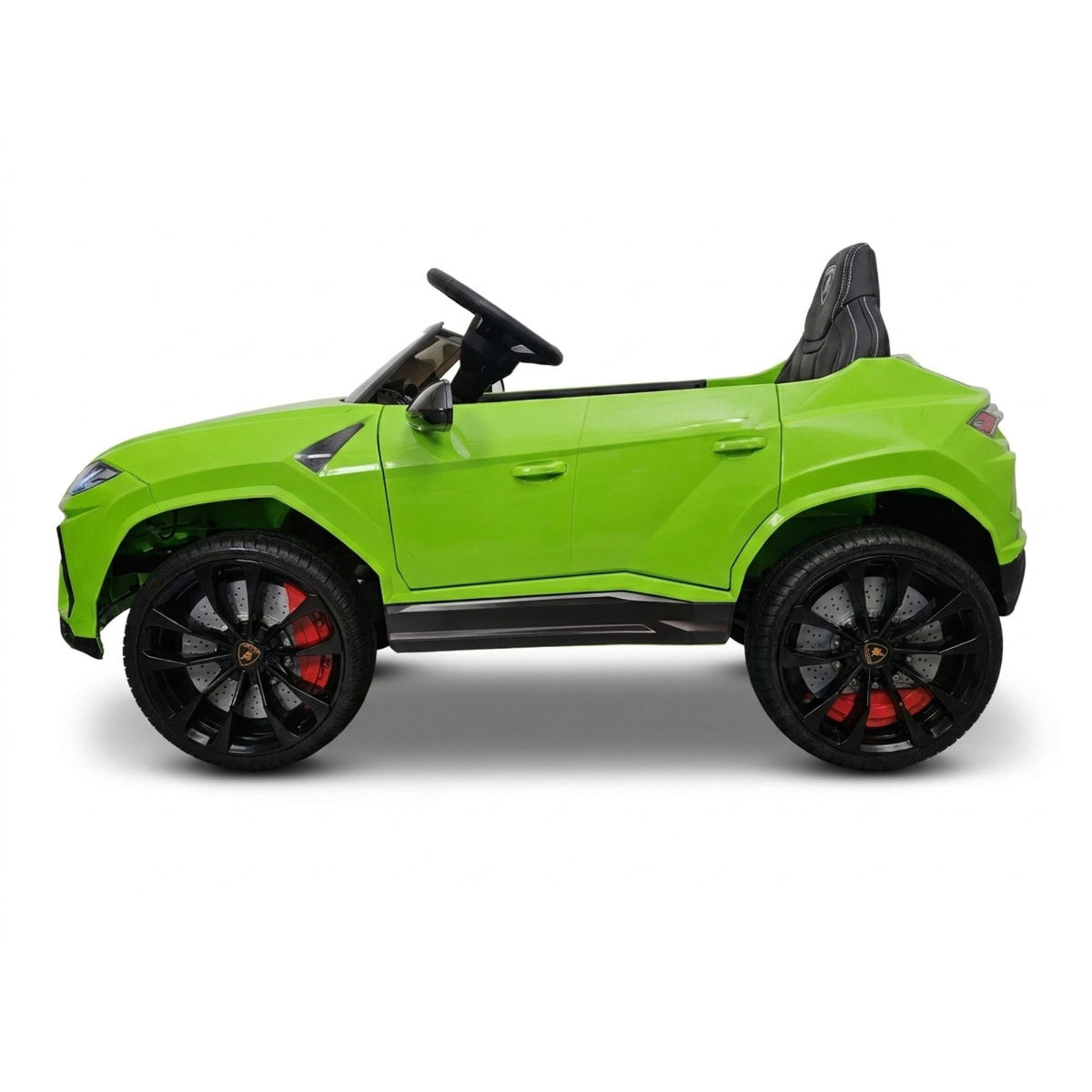 Lamborghini Urus vert - profil