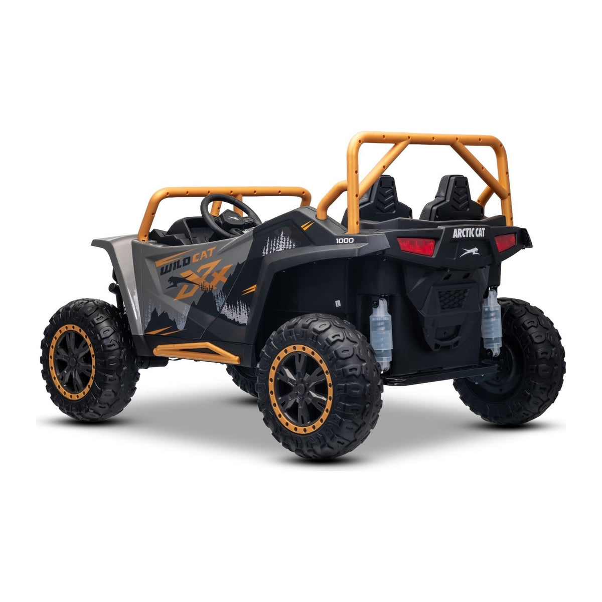 Buggy Arctic Cat XXL gris - vue trois quarts arriere