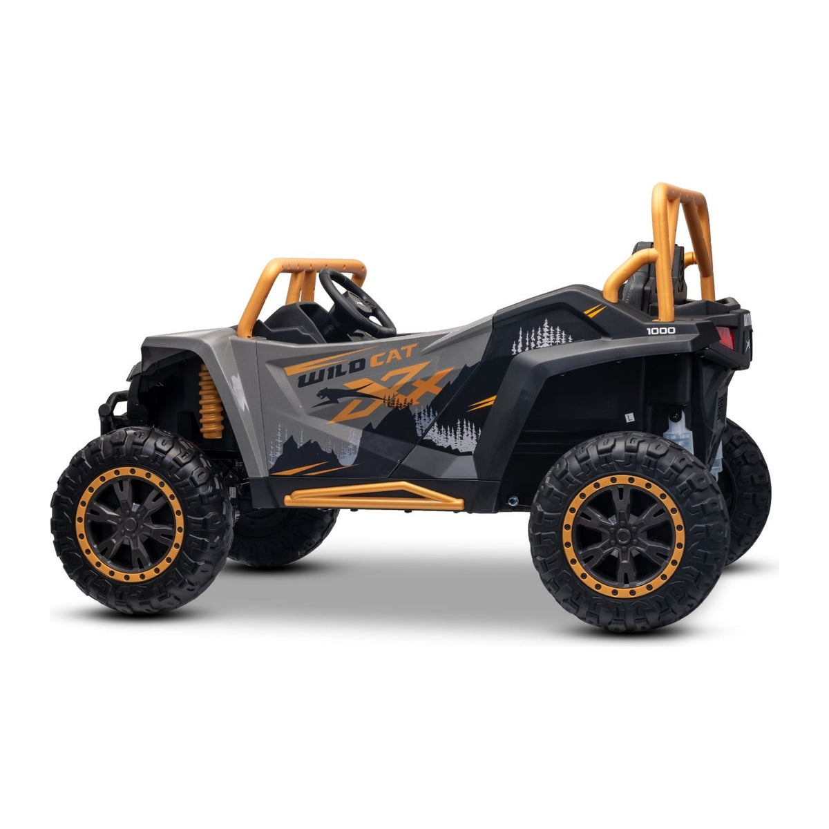 Buggy Arctic Cat XXL gris - vue plongeante