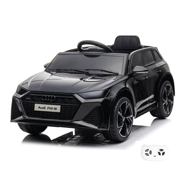 Audi RS6, voiture électrique enfant 12V (noir)