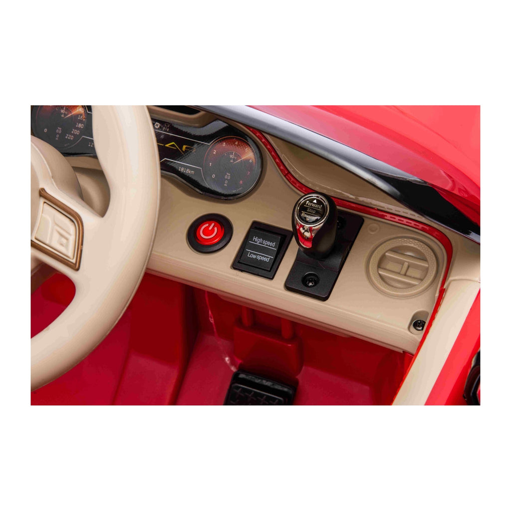Tableau de bord de la Bentley Bacalar electrique enfant