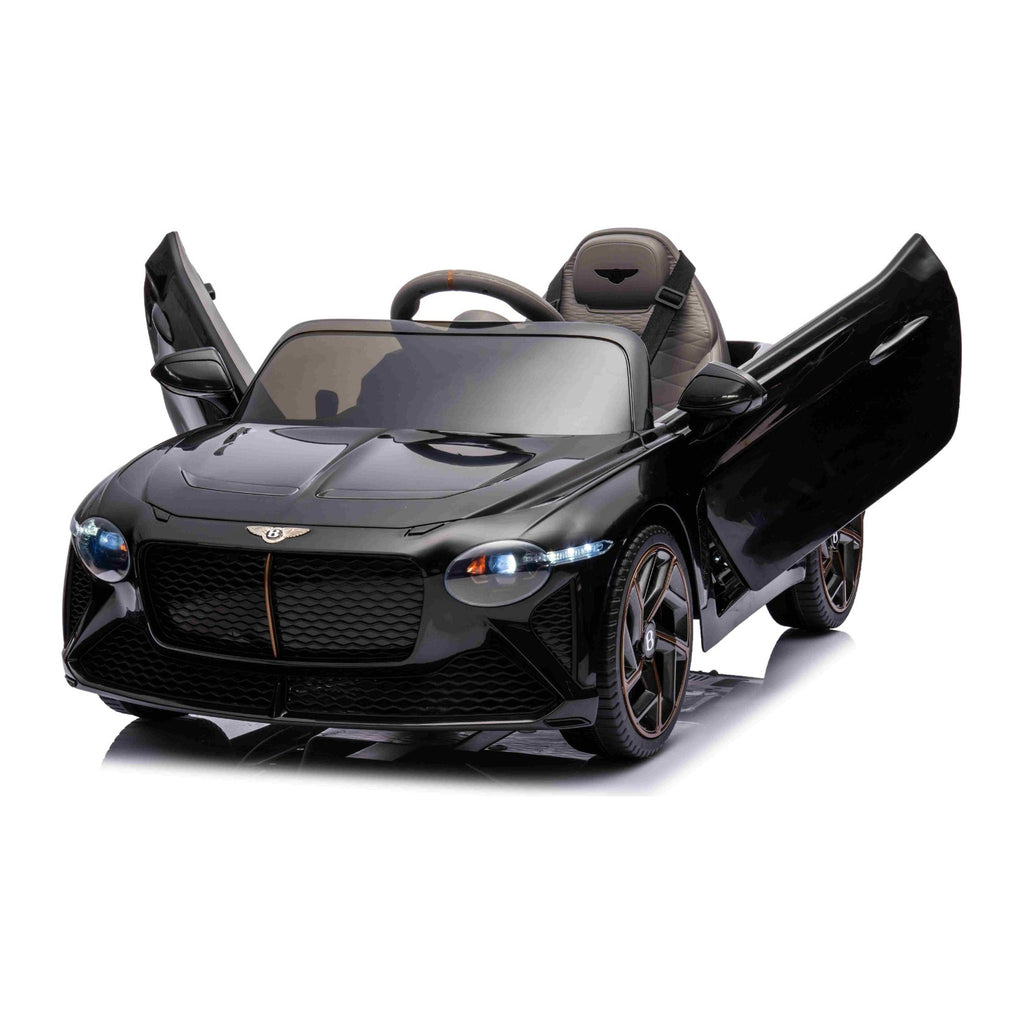 Bentley Bacalar noir - portes papillon ouvertes