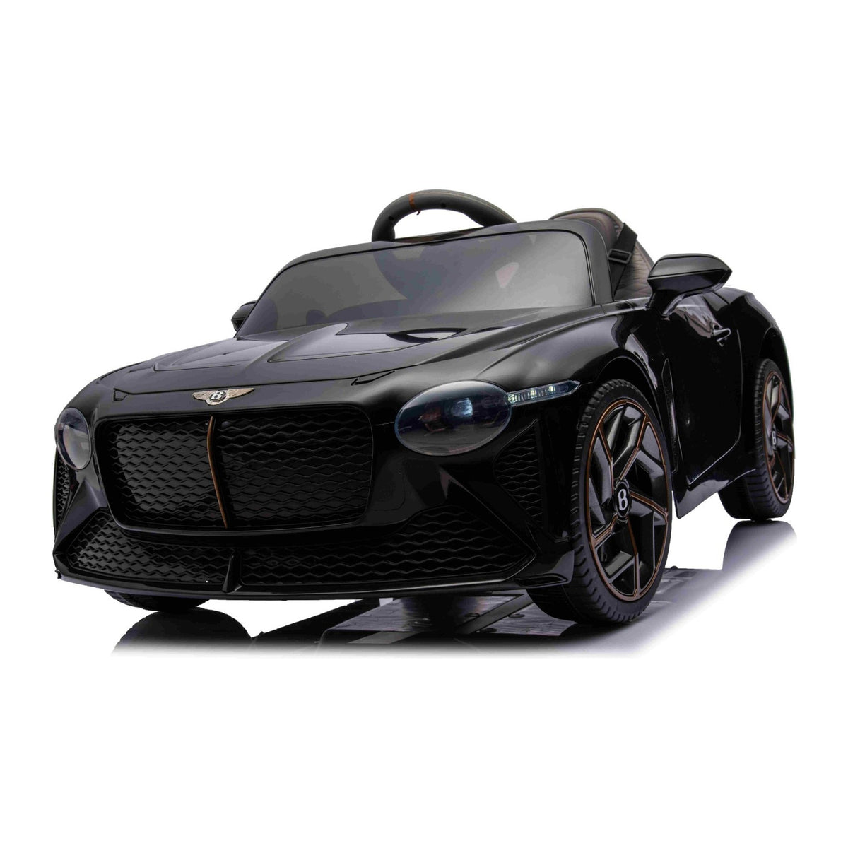 Bentley Bacalar noir - vue trois quarts avant
