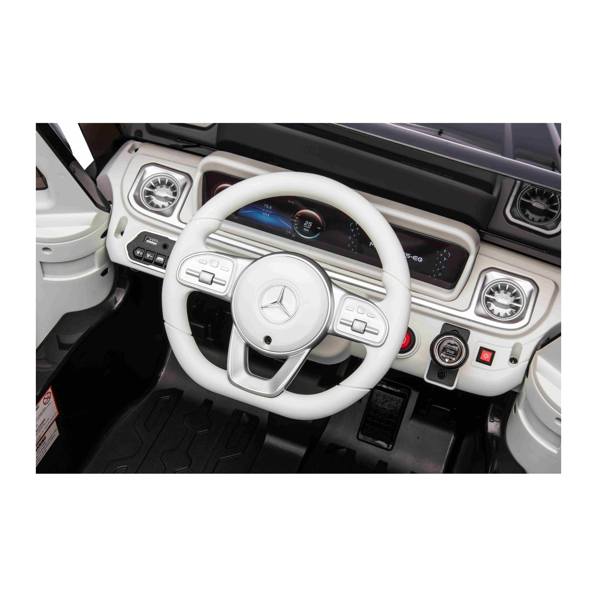 Volant multifonction du Mercedes-Benz EQG electrique enfant