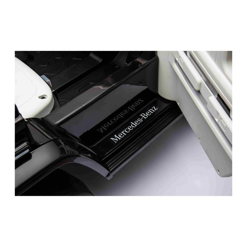 Mercedes-Benz EQG noir - seuil de porte