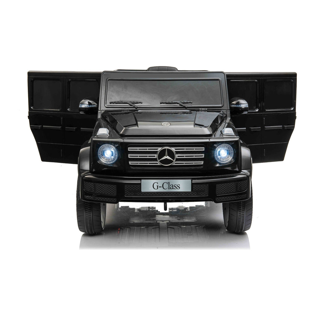 Mercedes-Benz G500 noir - portes ouvertes