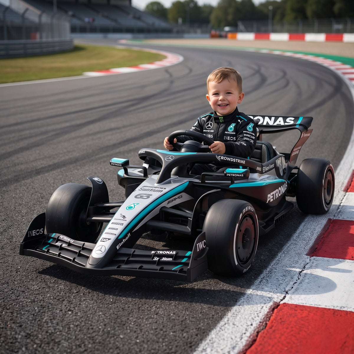 Mercedes-AMG Petronas F1, voiture électrique enfant 12V