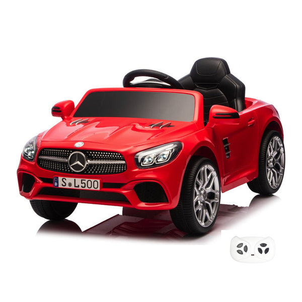 Mercedes-Benz SL500, voiture électrique enfant 12V lithium (rouge)