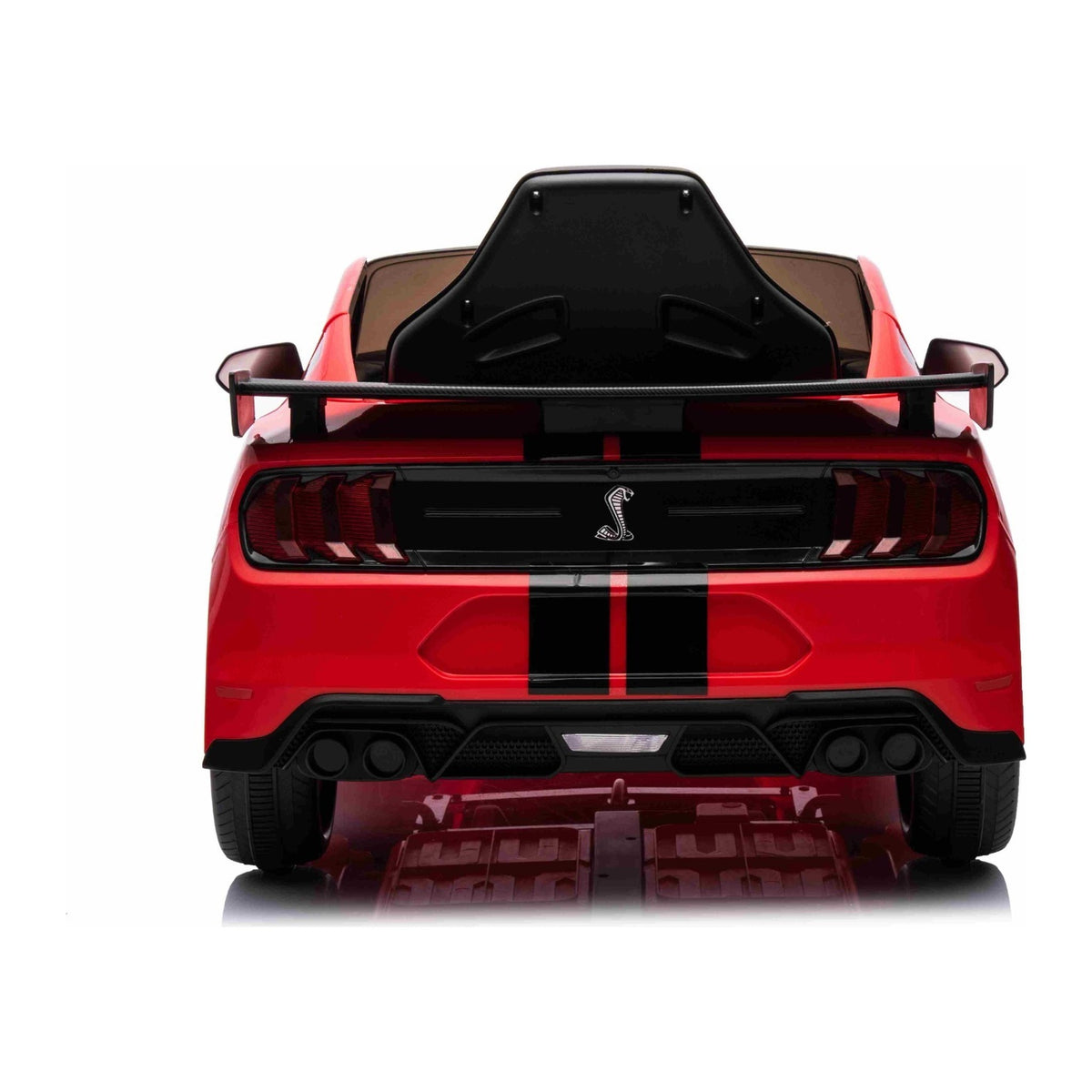 Ford Mustang Shelby GT500 rouge - vue arriere