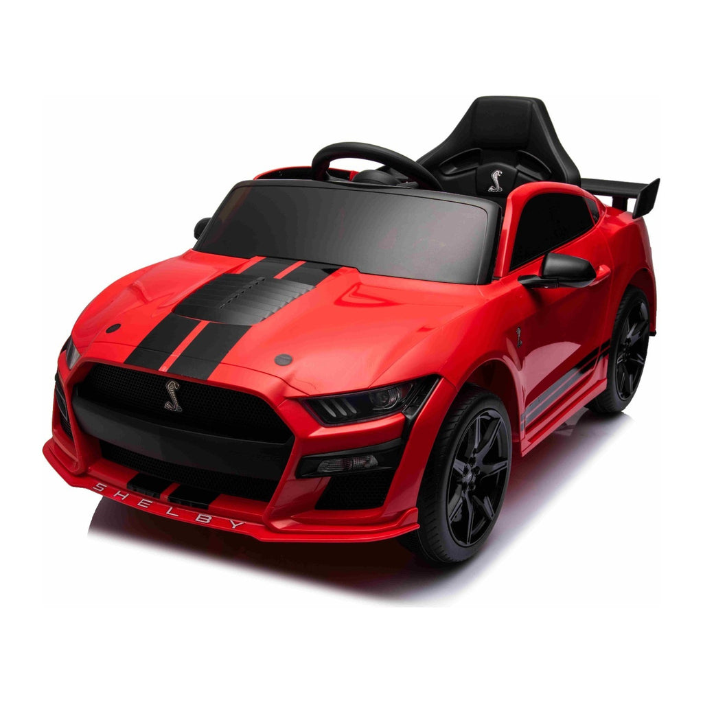 Ford Mustang Shelby GT500 rouge - profil