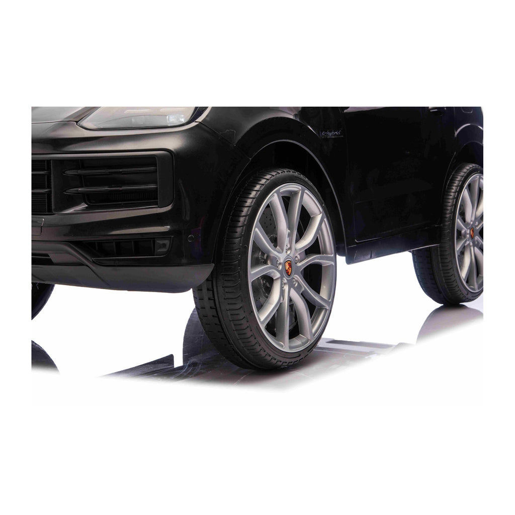 Détail roue et jante - Porsche Cayenne électrique enfant