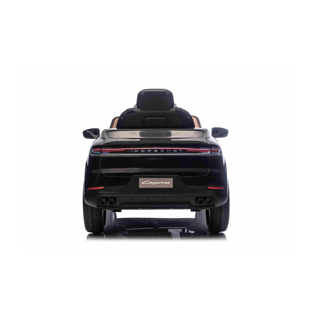 Porsche Cayenne noire - face arrière