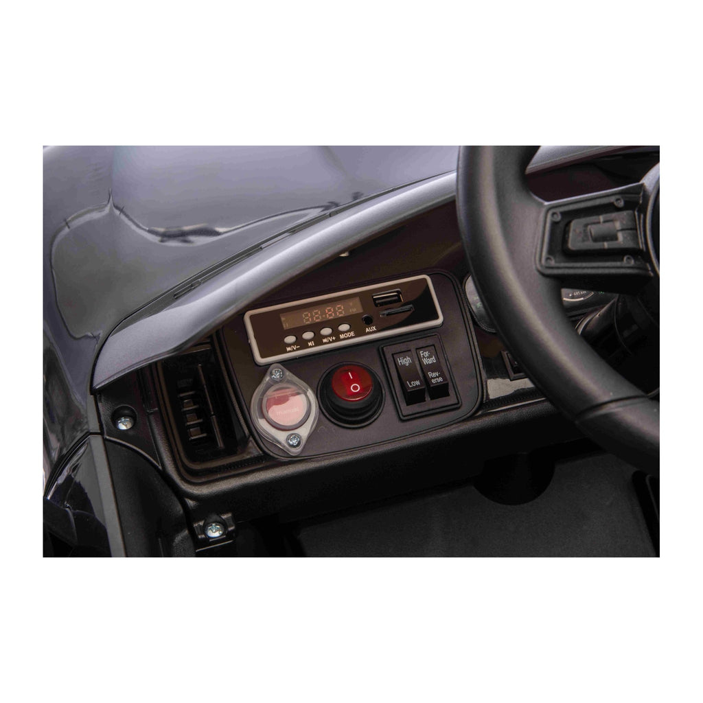 Tableau de bord et lecteur MP3 Bluetooth - Porsche Cayenne électrique enfant