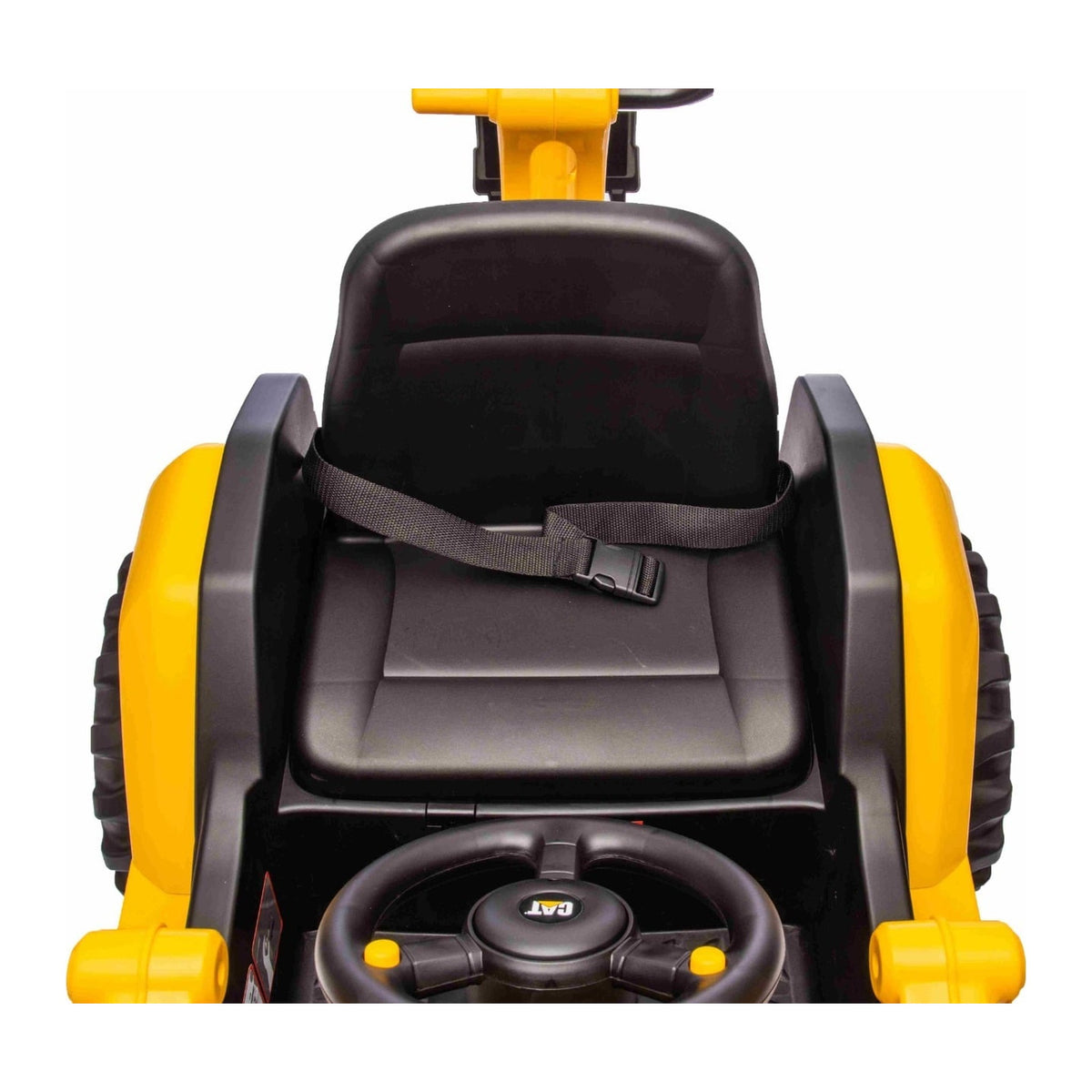 Siege avec ceinture de securite du tractopelle Caterpillar